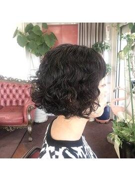 うお座 パーマスタイル