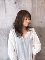 エンリッチヘア(enrich hair)&nbsp;アッシュベージュ　ゆるふわパーマ　ゆるカール