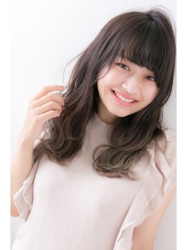 ジャストヘア ラポール 北久里浜店(just hair RAPPOR) グレージュグラデーションカラー　ガーリースタイル　【北久里浜