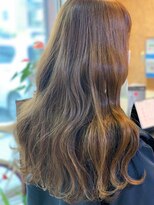 アークスヘアー&nbsp;透明感ミルクティーグレージュ大人かわいいゆるふわロング