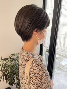 トレス(TRESS) ショートボブ ダークグレージュ シアーベージュ