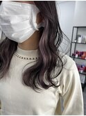 インナーカラーラベンダー/韓国ヘア/京都/三条河原町/髪質改善