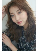 フィガロ ウメダ(FIGARO UMEDA)&nbsp;センターパートミディアムウェーブ