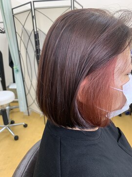 おしゃれ泥棒 亀山店 インナーカラー