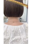 ショートボブ☆　乾かすだけでキマるボブ　☆