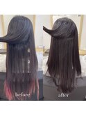 『髪質改善』ストレートエステ（縮毛矯正）（リタッチ可）
