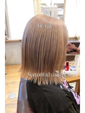 ワット 原宿店(W) 透明感ベージュカラー★W-ワット-原宿店