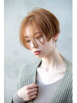 イルハバナ 渋谷(ill HAVANA)&nbsp;20代/30代/大人可愛い/前下りショートボブ/小顔/丸み