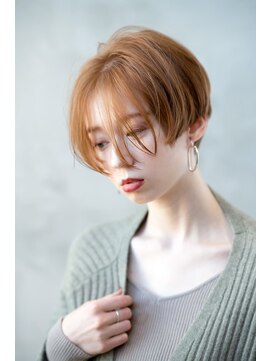 イルハバナ 渋谷(ill HAVANA) 20代/30代/大人可愛い/前下りショートボブ/小顔/丸み