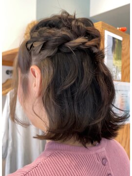 コル(Cor) ハーフアップ