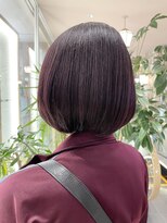 ジュワッと色づくカシスカラー♪