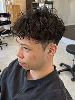 フゥ 宇都宮(FeU)&nbsp;ビジネスショートスパイキーショートツーブロックフェード