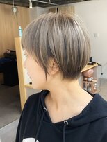 トト 船橋店(toto.)&nbsp;黒髪/グレーベージュ/レイヤーロング/前髪パーマ[西船橋/津田沼]