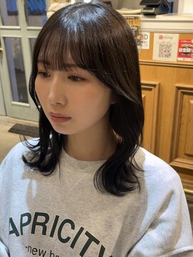 ロンド シャルム 吉祥寺(Lond charme) 韓国ヘア お顔周りカット アッシュカラー 吉祥寺