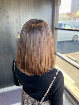 ラクレ(d.la cle) 髪質改善ネオメテオストレート【ラクレ/西大分】