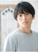 好感度抜群！アッシュブラックニュアンスマッシュヘアi与野