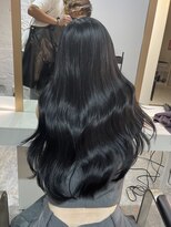 ブレンド 渋谷(BLend)&nbsp;マチルダボブ前髪ハイライトグレージュ