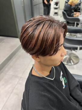 ハイプ 名古屋栄(HYPE) センターパート×ニュアンスパーマ(栄/名古屋/メンズ)