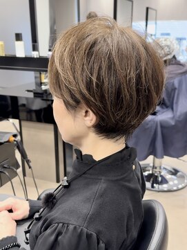 ハルキ ミナト ジャパン オオサカ(HARUKI MINATO japan OSAKA) 30代40代50代小顔似合わせカットくびレイヤーエモージュ大人可愛