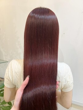 ネオリーブアピ 池袋店(Neolive api) 【ブリーチしない暖色カラー】池袋 髪質改善