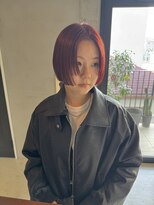 ソイリウム 下北沢(soi rium)&nbsp;ミニボブ_レッドヘア