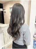 福山市Caary韓国風波巻きロングヘア艶ゆるふわレイヤー20代30代
