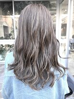 エスト 幕張本郷(est.)&nbsp;小顔/オリーブグレー/黒髪/ハイライト/ココアベージュ