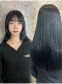 10代20代30代/シールエクステ/ブルーブラック/黒髪カタログ/横浜