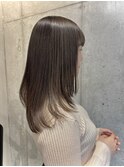グレージュレイヤースタイル(ANNDER)
