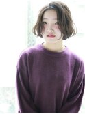■オリーブアッシュのくせ毛風ボブM.SLASHセンター南17-21