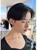 ショートヘア/ショートカット/ハンサムショート/くびれショート