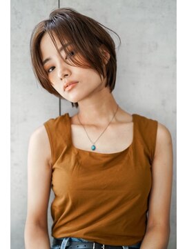 ギークス(GEEKS) 【GEEKS渋谷】ショートレイヤー/ショートウルフ/小顔/ボブウルフ