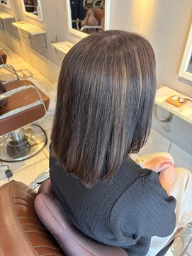 モップス 富岡店(MOPS) 白髪ぼかしハイライト