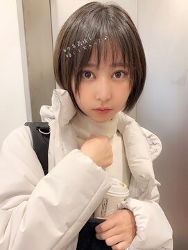 アイドットプラスフェリシア 表参道(i.+FERiCIA.) 小顔似合わせカットメルティカラーナチュラル大人ショートボブ