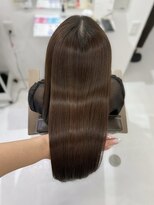 ハピネス 梅田茶屋町店(HAPPINESS)&nbsp;韓国風/レイヤーカット/顔周り/顔まわり/髪質改善/ベージュ