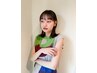 【10月平日のみ・期間限定】カット＋ケアカラー＋2stepオージュア