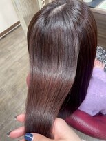 ヘアー アンド ビューティー リル(rille)&nbsp;【安江理緒】ツヤ感ピンクブラウン×髪質改善トリートメント