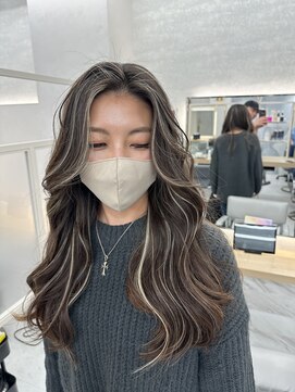 ユアーズヘア 東新宿店(youres hair) . 【ハイライト修正カラー】失敗をなかったことに！