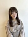 レイヤーカット H 大阪梅田 女性専用サロン 韓国レイヤーカット 藤原 結奈