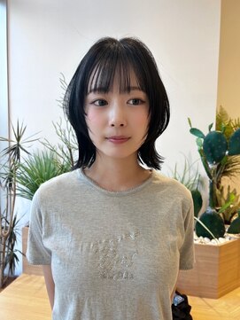 エレン 向ヶ丘遊園 登戸(ELEN) 顔周りハッシュカットレイヤーカットレイヤーボブ向ヶ丘遊園登戸