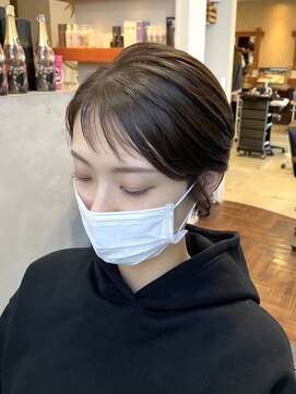 アルバ ヘアリゾート(ALBA) ワンホンレイヤー/ミルクティーブロンド/ダークブルー/三鷹
