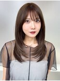 セミロングハッシュカット【浦和】