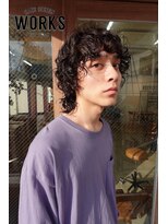 ワークス ヘアデザイン(WORKS HAIR DESIGN)&nbsp;メンズウルフスパイラルパーマ