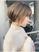 ショートボブ切りっぱなしボブ髪質改善レイヤーボブボブレイヤー