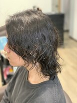 パワーモバイルサロン(POWER mobile salon)&nbsp;ロングメンズボブスパイラルパーマ