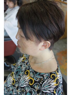 オーバーキャプテンネイキッド(OVER CAPTAIN NAKED) 【ミセス向け】　コンパクト２ブロックベリーショート