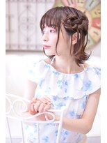 メイズ(MAZE)&nbsp;【メイズ東中野・鍛原志行】束感パッツン×ハーフツインおだんご