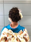 卒業式の袴着付けもヘアセットもお任せください＊