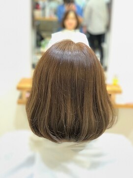 カゲミヘアーデザイン(KAGEMI hair design) ふんわりボブ+イルミナカラー