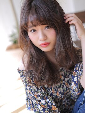 アグ ヘアー レント 巣鴨店(Agu hair rent) ☆大きめカールでモテセミロング☆